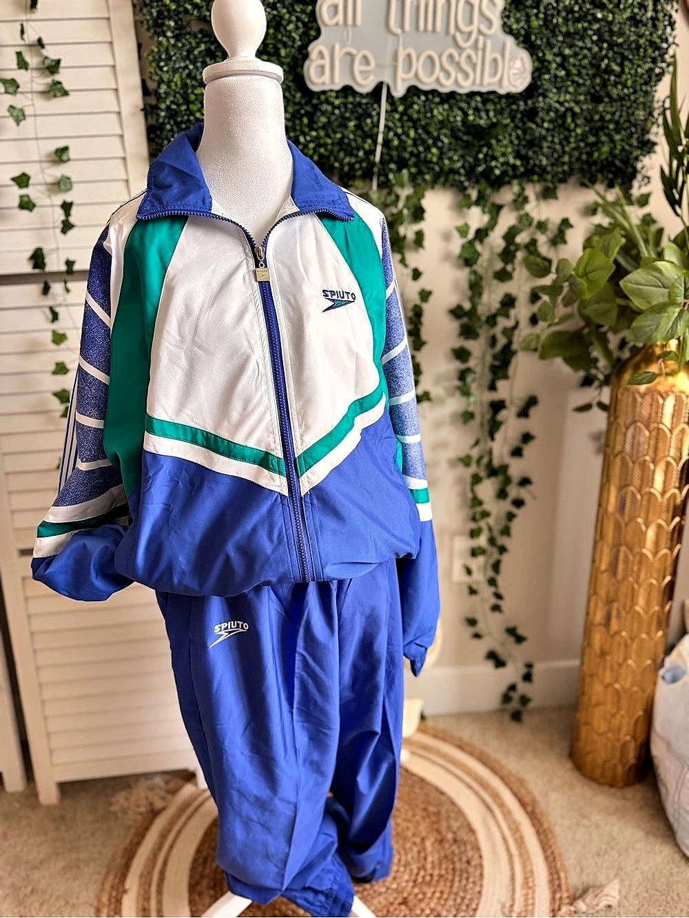 SPIUTO Kids Color Block Windbreaker Boys XXXL